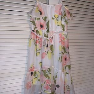 Girls 7/8 high low dress